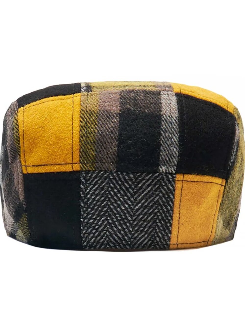 Boston Scally The GOON Single Panel Patchwork Cap-M/L- With Pin - Picture 7 of 12